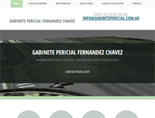 Tablet Screenshot of gabinetepericial.com.ar